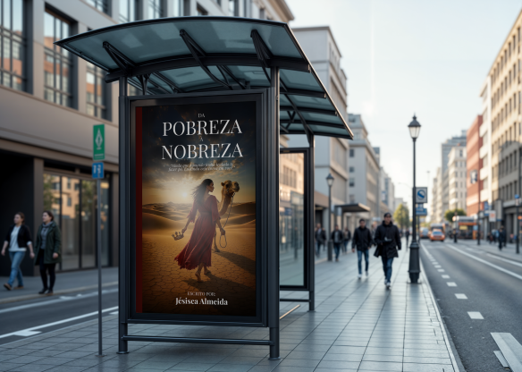 Pôster no Ponto de Ônibus